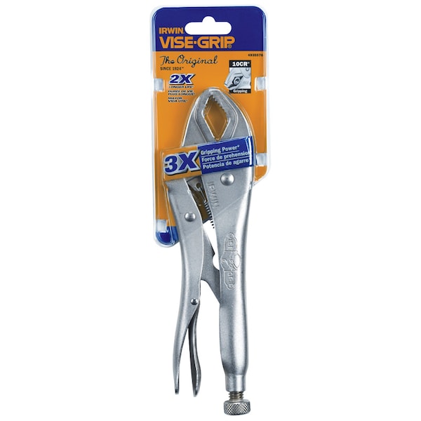 Irwin Irwin Vise-Grip 10 in. Alloy Steel Curved Pliers - 4935576