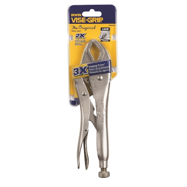 Irwin Irwin Vise-Grip 10 in. Alloy Steel Curved Pliers - 4935576