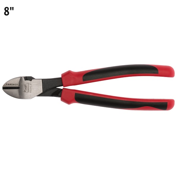 Teng Tools 8" TPR Grip Heavy Duty Mega Bite Side Cutting Pliers - - MB442-8T