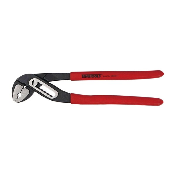 Teng Tools 7" Mega Bite Vinyl Grip Water Pump Pliers - MB481-7 - MB481-7