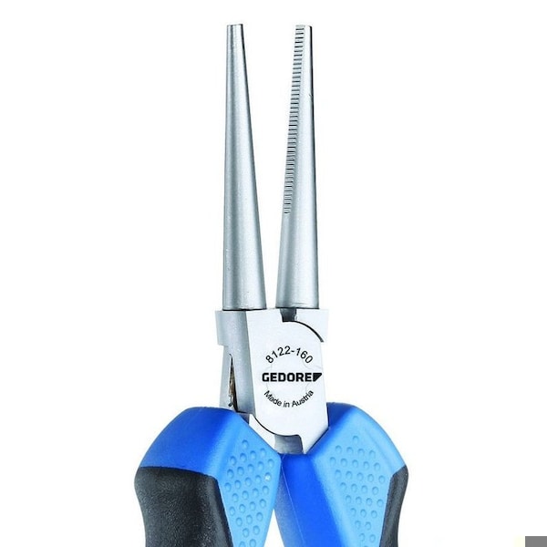 Gedore Round Nose Pliers, 6-1/4", Material: Steel - 8122-160 TL