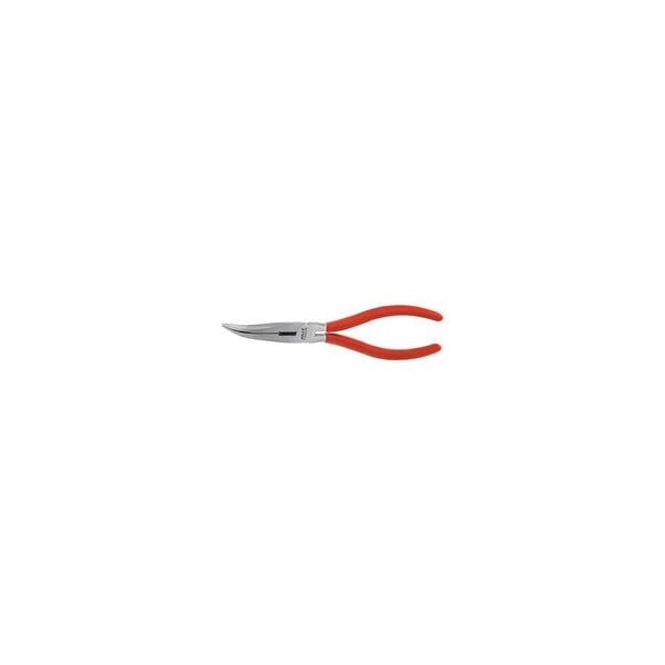 Holex Angled Snipe Nose Pliers, Bright Finish, Overall Length: 200mm - 713600 200