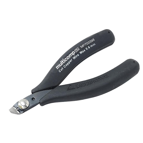 Multicomp Pro Cutter, Micro, 120 mm, Semi Flush, 0.6 mm, 50 °, Cutters and Pliers - MP700398