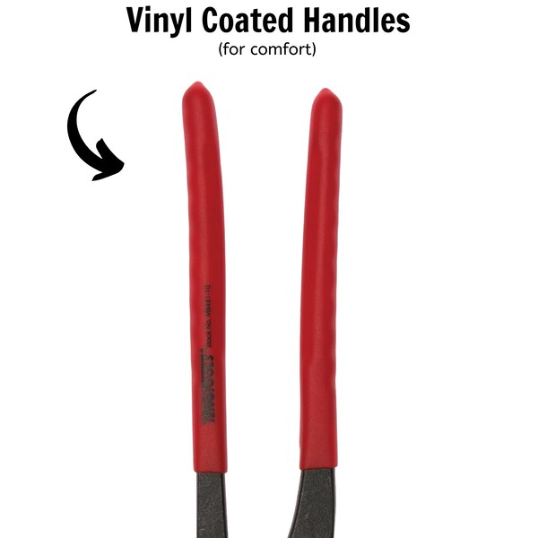 Teng Tools 10" Vinyl Grip Slip Joint / Water Pump Pliers - MB481-1 - MB481-10