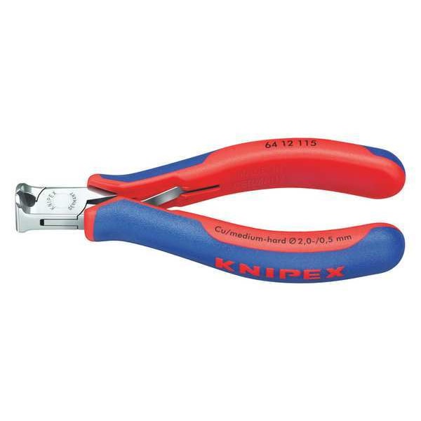 Knipex 4 1/2 in End Cutting Nipper Uninsulated - 64 12 115