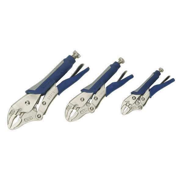 Williams 5 in, 7 in, 10 in Comfort Grip Locking Plier Set - 23070