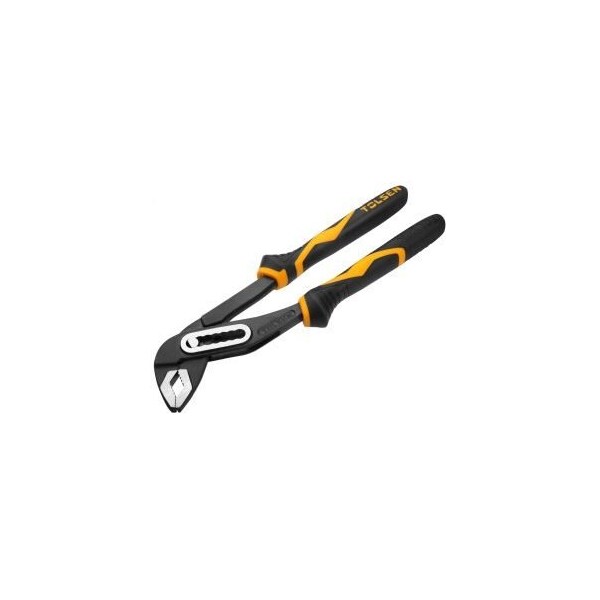 Tolsen Groove Joint Pliers 10 Industrial Cr-V, Black Finish - 10029