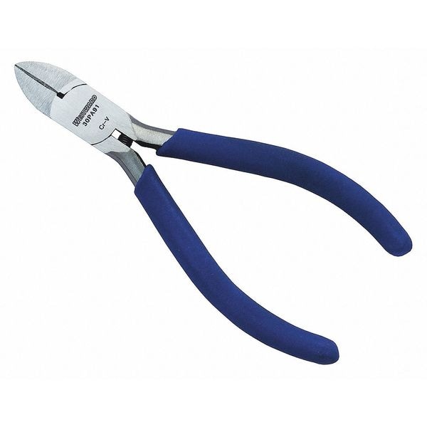 Westward 4 1/4 in Diagonal Cutting Plier Semiflush Cut Narrow Nose Uninsulated - 30PA91