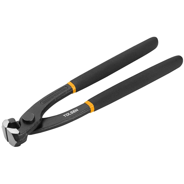 Tolsen 9-in. Industrial Tower Pincer End Nipper Wire End Cutters Snips Plier - 10040