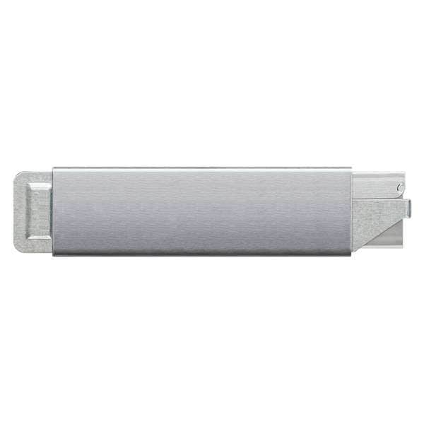 Pacific Handy Cutter 4 in General Purpose Fixed Blade Utility Box Cutter, Aluminum, 12PK - HC900