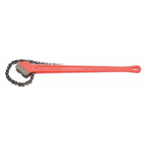 Ridgid Chain Wrench, Overall L 24 in. - 31325