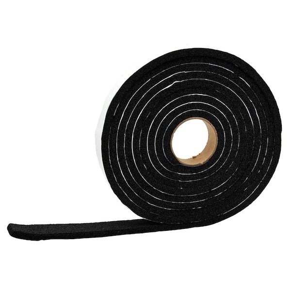 Cinta de espuma de vinilo Totaltools - 0.375 pulgadas x 0.5 pulgadas x 50 pies - TO2624614