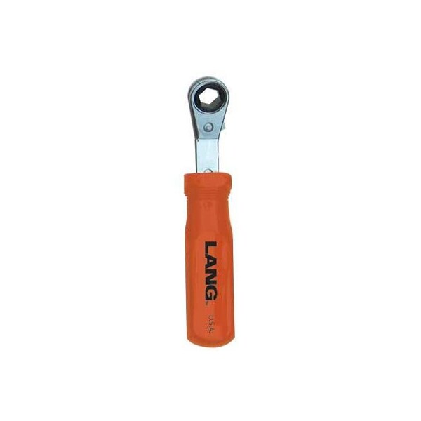 Kastar Hand Tools/A&E Hand Tools/Lang 8MM RATCH 6P BX WR W/EASY GRIP HANDLE - KHROWM-08