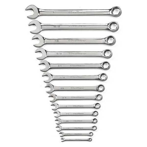 Gearwrench 14 Piece 6 Point Combination SAE Wrench Set - 81924