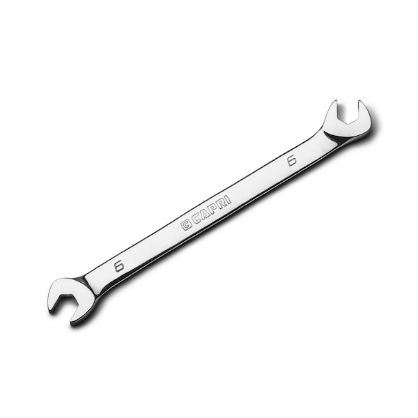 Capri Tools 6mm Angle Open End Wrench, 30Deg and 60Deg Angles, Metric - CP11906