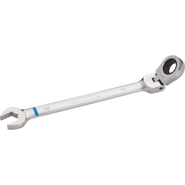 Channellock Metric 10 mm 12-Point Ratcheting Flex-Head Wrench - 320765