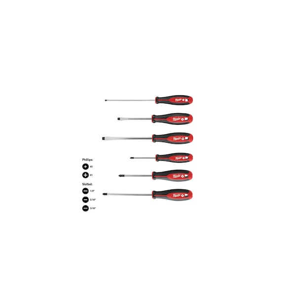 Milwaukee Tool 6 pc. Tri-Lobe Screwdriver Set - 48-22-2706