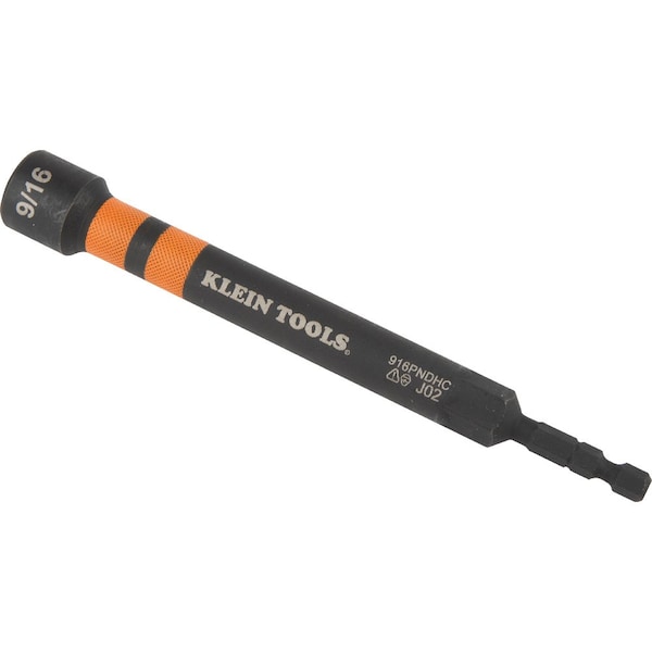 Klein Tools Hollow Magnetic Color-Coded Ratcheting Power Nut Driver, Six Sizes, 7-Piece - 32950