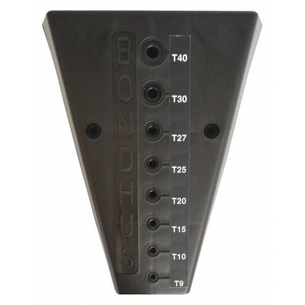 Bondhus Torx Molded T-handle Stand Holds 8 Tools - Sizes: T9-T40 - 17934