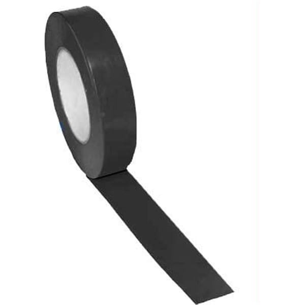 Cinta de vinilo negra de 1 pulgada x 60 yardas - GO872407