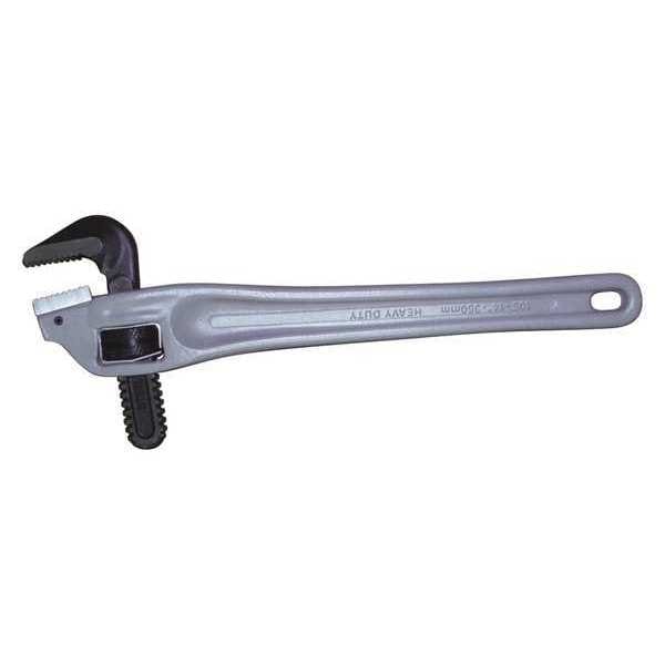 Wheeler-Rex 24" L 3" Cap. Aluminum Aluminum Off-Set Pipe Wrench, 24" - 4824