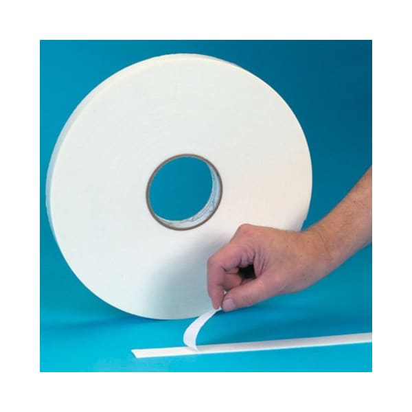 Cinta de espuma de doble cara Tape Logic, 1/16", 2" x 36 yardas, Blanco, 6/Caja - T959116