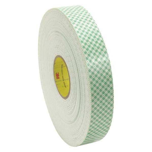 Cinta de espuma de doble cara 3M, 1"x36 yds., 1/16", Natural - T95540161PK