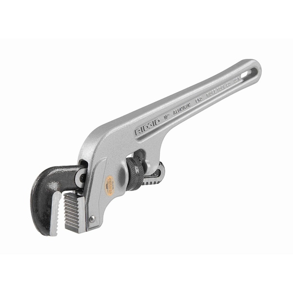 Ridgid 18" Aluminum End Pipe Wrench, 2-1/2" Pipe Capacity - 90122