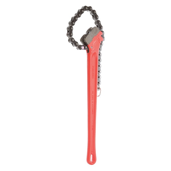 Ridgid Chain Wrench, Pipe Cap. 2-1/2 to 5" - 31320