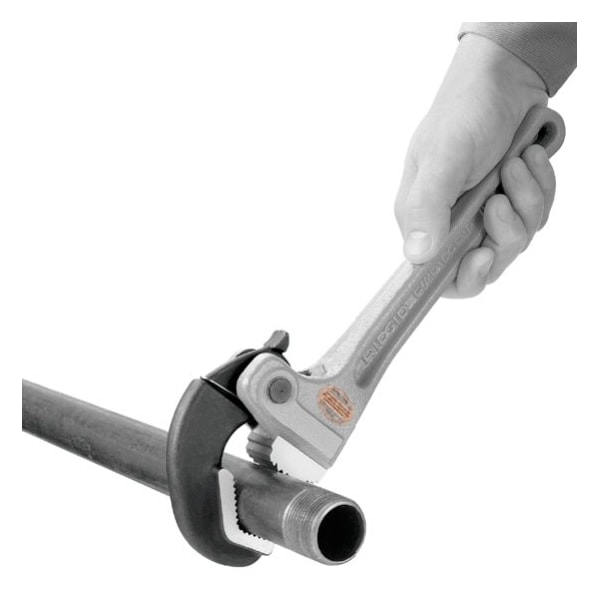 Ridgid 14" Aluminum RapidGrip Wrench, 2" Pipe Capacity, 1-1/2" Fittings Capacity - 12693