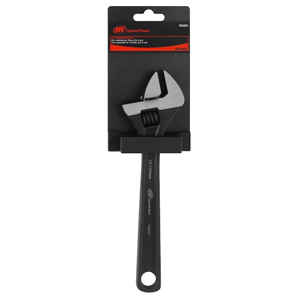 Ingersoll-Rand 10 Inch Adjustable Wrench - 755251X