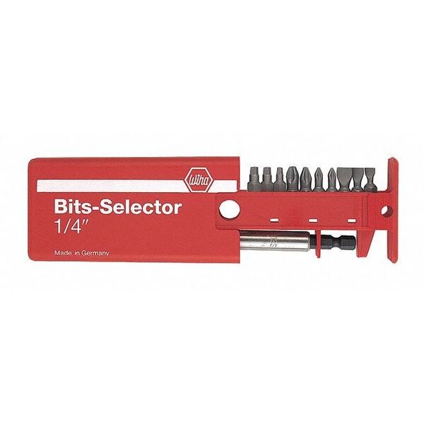 Wiha 11 Piece SAE/Metric Phillips/Square/Slotted Key Set - 79248