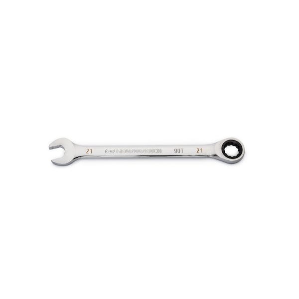 Gearwrench 21mm 90-Tooth 12 Point Ratcheting Combination Wrench - 86921