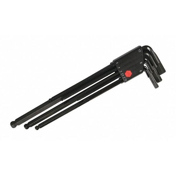 Wiha 9 Piece Metric L-Shape Hex Key Set, 36990 - 36990