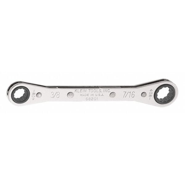 Klein Tools Ratcheting Box Wrench 1/2 x 9/16-Inch - 68202