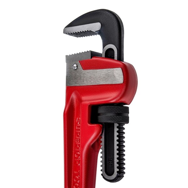 Superior Tool Superior Tool Pro-Line 2-1/2 in. Heavy Duty Pipe Wrench Red 1 pc - 2818