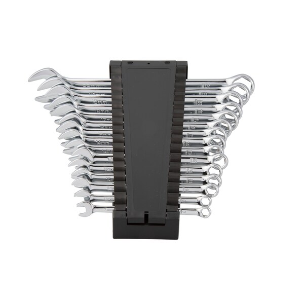 Steelman 15-Piece Metric 6-Point Combination Wrench Set - 78533