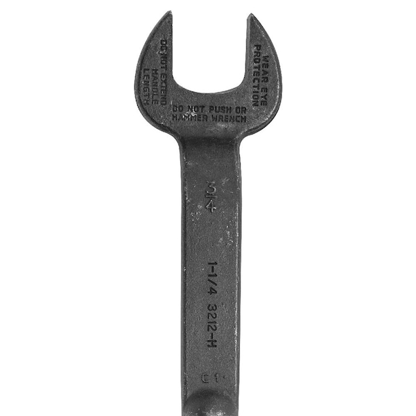 Klein Tools Spud Wrench 1-1/4-Inch Nominal Opening for Heavy Nut - 3212