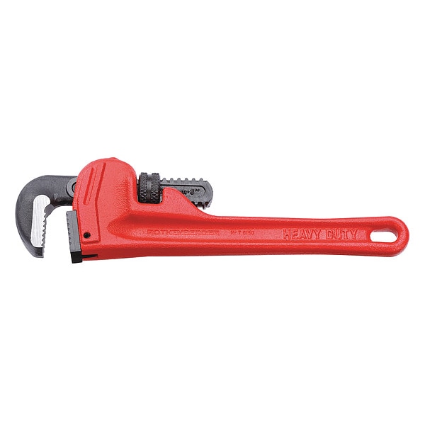 Rothenberger 8 in L 32 mm Cap. Steel Pipe Wrench - 70150
