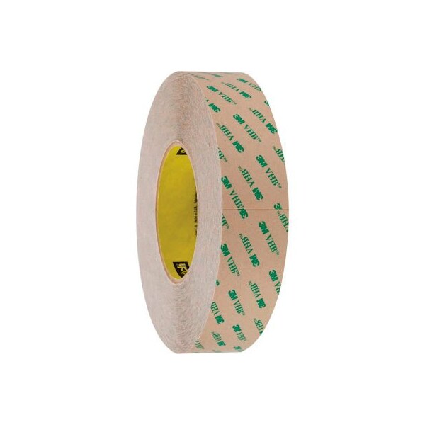 Cinta de Espuma Acrílica de Doble Cara 3M‚Ñ¢ VHB‚Ñ¢ F9460PC de 1" x 5 Yardas, 2 Mil Transparente - VHB946001R
