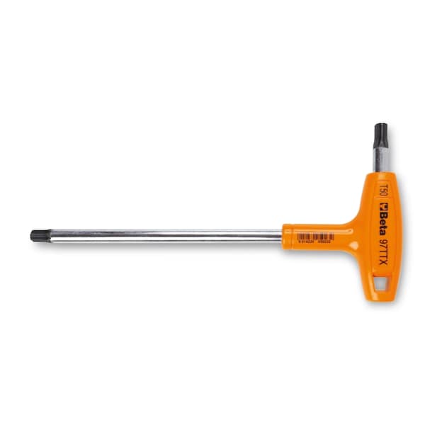 Beta 97TTX T-Handle, Torx Key with Ergonomic Handle, T25 - 000970725