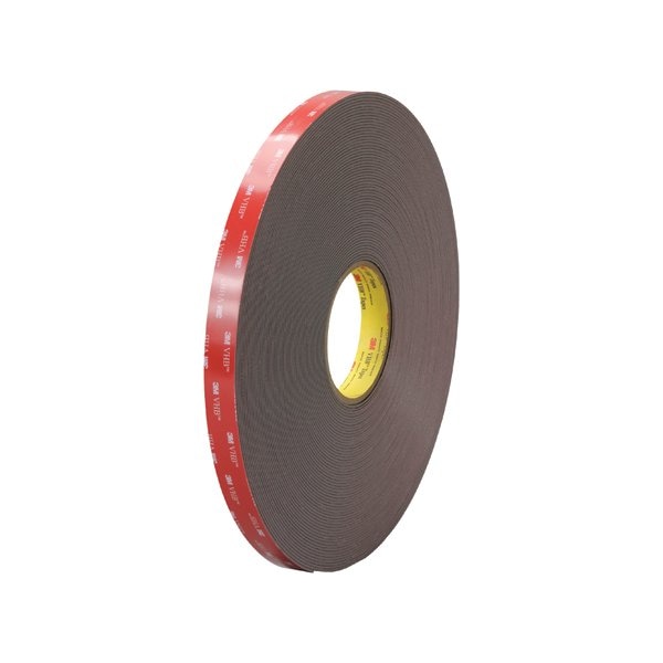 3M 3/4'' x 5 yds. Cinta VHB negra 3M 4947F - VHB494734R