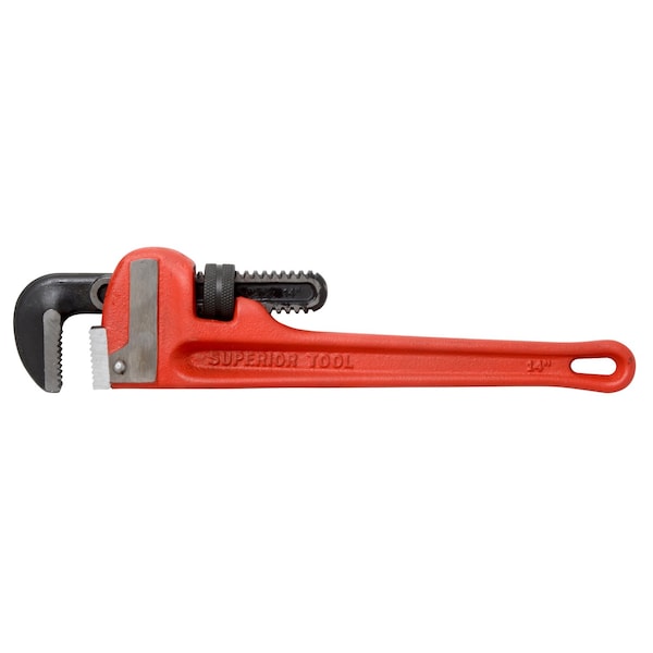 Superior Tool Superior Tool Pro-Line 2 in. Heavy Duty Pipe Wrench Red 1 pc - 2814