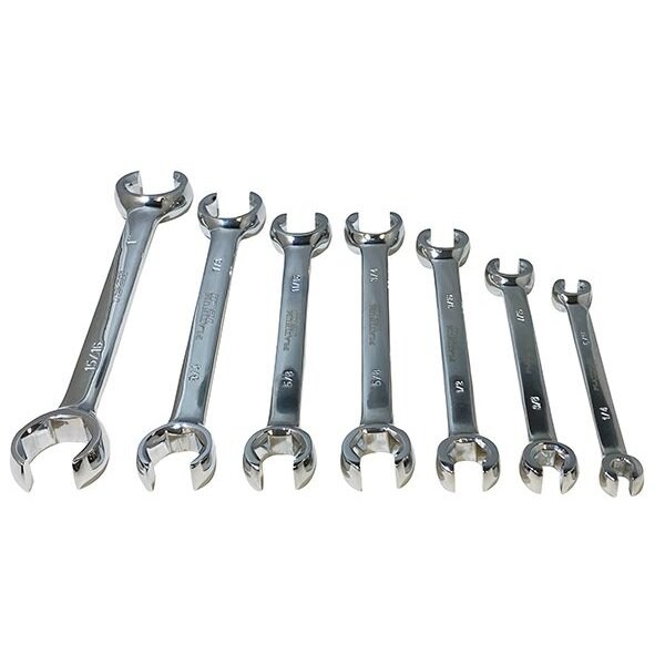 Atd Tools ATD 7-Piece SAE Flare Nut Wrench Set - 99700