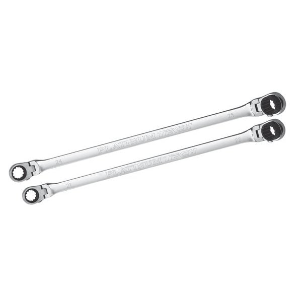 Atd Tools ATD 2-Piece XL Ratcheting Wrench Set - 4 Metric Sizes - 99652