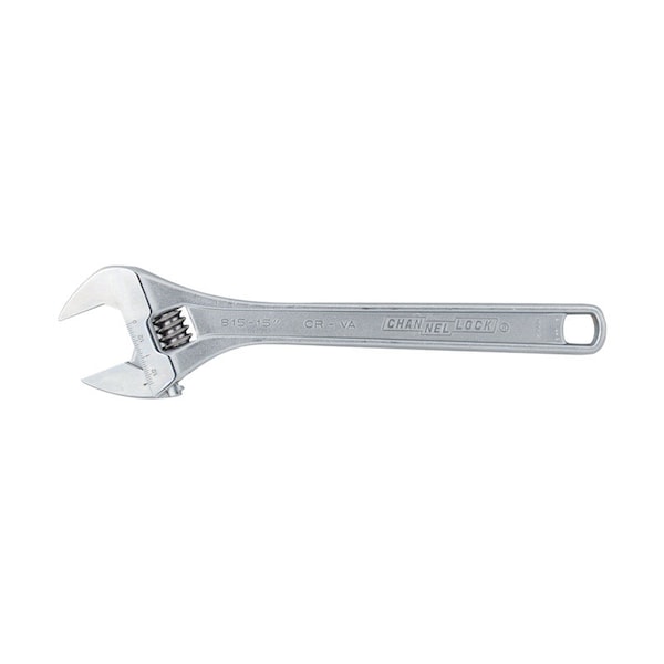 Channellock Channellock Metric and SAE Adjustable Wrench 15 in. L 1 pc - 815