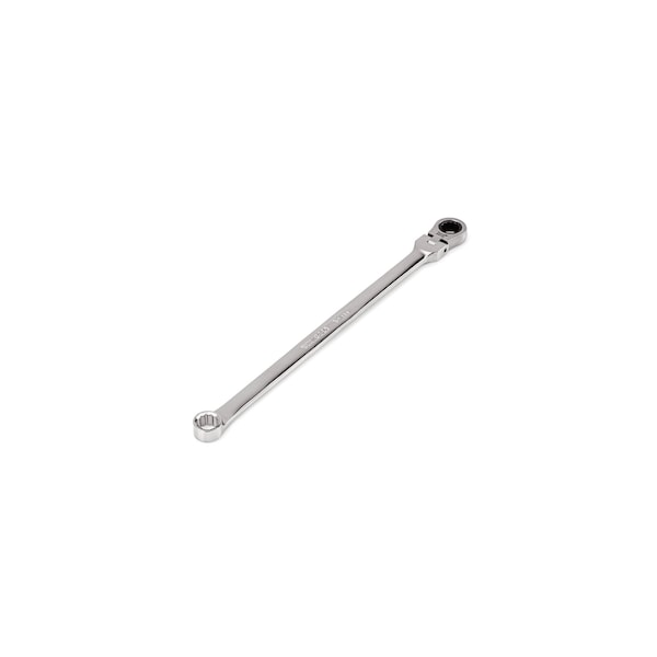 Tekton 10 mm Long Fixed/Flex Head 12-Point Ratcheting Box End Wrench - WRB35410