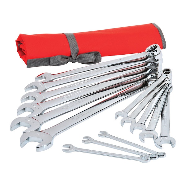 Crescent Crescent 12 Point SAE Combination Wrench Set 19.3 in. L 14 pk - CCWS4