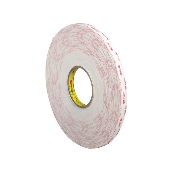 1/2'' x 5 yds. Cinta Blanca 3M 4945 VHB - VHB494512R