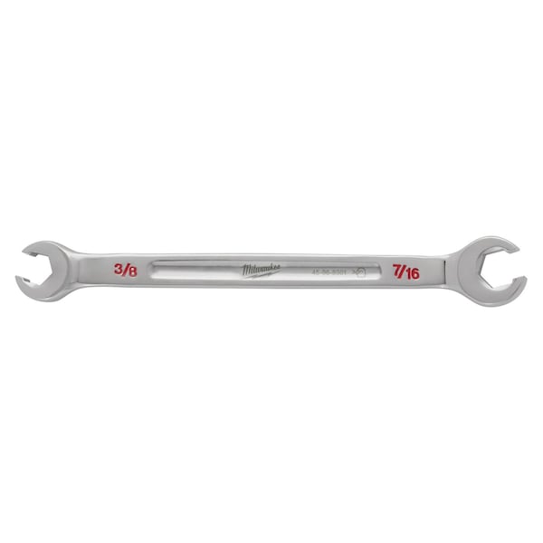 Milwaukee Tool Flare Nut Wrench 3/8 In. x 7/16 In. - 45-96-8301